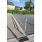 Traffic safety | fencing systems | Connection element (loose) | hot-dip galvanizedand white coated